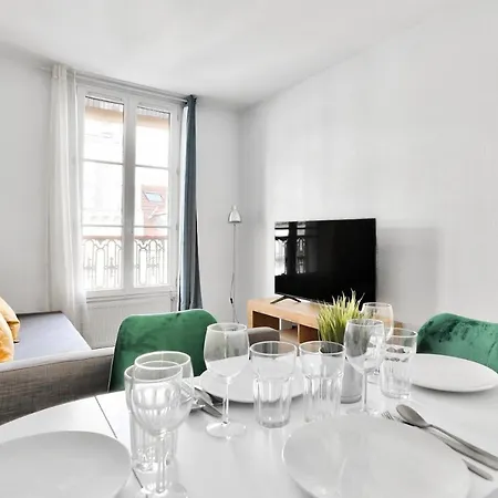 Appartement Quartier Galeries Lafayette Haussmann Free Netflix-3